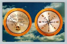 Antique, Wind and Weather Indicator Gift Set Vintage Massachusetts Postcard picture