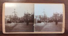 Atlanta Georgia Ga Midway Fair Stereo View Card Stereoview Antique Southern picture