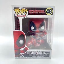 Funko Pop Marvel Deadpool on Scooter #48 Vinyl Figure Vaulted 2018 picture