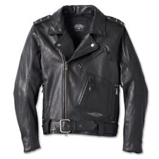Harley-Davidson Men's Leather Jacket 120th Anniversary Cycle Champ 97023 23VM L picture