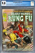 Deadly Hands of Kung Fu CGC 9.0 Magazine High Grade Colleen Wing Nude Issue picture