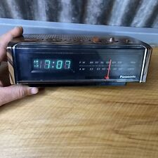 VTG Panasonic RC-75  Alarm Clock Radio AM/FM Blue Light Tested picture