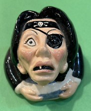 Kevin Francis Face Pots- Pirate Nancy Pelosi, 2011 Artist Ed. No. 3/7  *Signed* picture