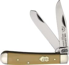 GERMAN EYE BRAND Cutlery - #GEJY TRAPPER - YELLOW HANDLES - MADE IN GERMANY picture