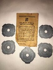 Webster Chicago 45 Record Adapters picture