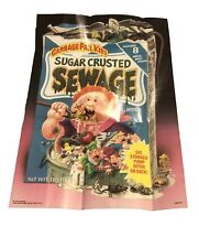 GPK Garbage Pail Kids Poster Pack Topps 1986 Sugar Crusted Sewage  #3 Poster picture