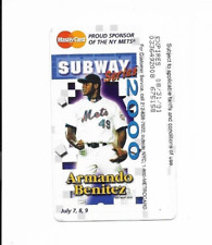 Armando Benitez Subway 2000 New York MetroCard Metro Card - Card has no Value picture