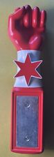 Revolution Brewing Red Fist 11” Beer Tap Handle EXTREMELY RARE SLIGHTLY USED picture