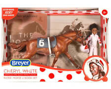 BREYER HORSES Freedom Series #6236 Cheryl White - Rider, Horse, and Book Set NE picture