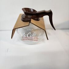 McDonald's Restaurant McCafe Glass Coffee Pot Carafe Bunn Brand New picture