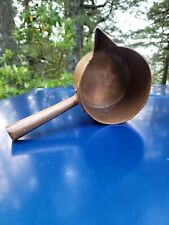 Remarkable Old Extra Deep French Copper Sugarpan / Saucepan Antique Copper Pot picture
