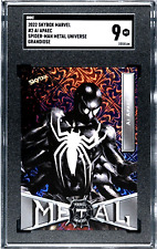 Spider-Man 2022 Marvel Metal Universe #2 AI APAEC Grandiose SGC 9 POP 1 picture