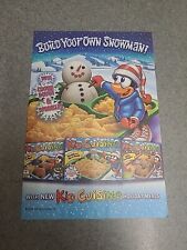 Kid Cuisine Holiday Meals Snowman Original Print Ad 2003 5x7 picture