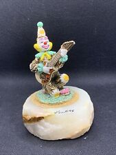 Ron Lee 1996 Rock-A-Billy Clown Playing Electric Guitar Figurine No.CCG9 picture