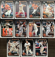 2024 TOPPS SERIES 1 BASE TEAM SET SAN FRANCISCO GIANTS LUCIANO RC picture