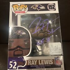 Ray Lewis signed Funko Pop NFL: Baltimore Ravens - RAY LEWIS HOLOGRAM picture