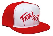 Fatal Fury Hat Embroidered Flat brim Terry Bogard Red Cap Andy King of Fighters picture