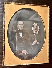 Half Plate Daguerreotype of a Man & Woman / Husband & Wife Virginia Estate 1850 picture