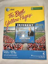 May 2012 AT&T Easley SC Yellow Pages Telephone Directory Yellow Page Advertising picture