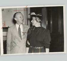 SEN. HUGO L. BLACK & Wife in WASHINGTON, DC for SUPREME COURT Vote 1937 Pr Photo picture