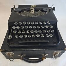 1938 Remington Rem Rand Cadet Portable Typewriter w/ Case S# CB126642 Gorgeous picture