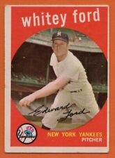 1959 Topps #430 Whitey Ford VG-VGEX+ HOF New York Yankees  picture