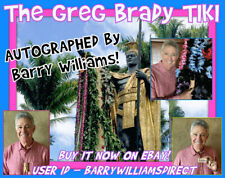 BARRY WILLIAMS DIRECT The Greg Brady GOOD LUCK TIKI As Seen On The Brady Bunch picture