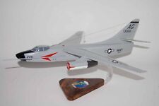 VAH-1 Smokin Tigers A3D/A-3B Skywarrior Model, 1/50th Scale Model, Mahogany picture