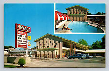 Nevada Motel & Swimming Pool Winnemucca Nevada NV Postcard picture
