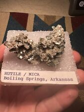 Rare Green Mica with Rutile, Boiling Springs, Arkansas picture