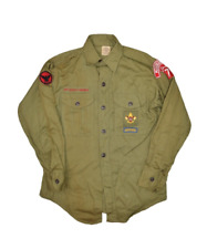 Vintage Boy Scouts of America Shirt Size 13 S Sanforized Cotton Pennsylvania picture