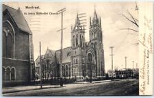 Postcard - St. James Methodist Church, Montreal, Quebec, Canada picture