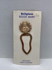 Vintage Anondized Religious Book Mark - Made in Germany picture