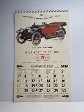 1971 Ford Calendar featuring  1915 Ford Cars Wilt Ford Sales Middleburg Pa picture