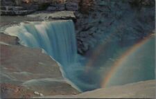 Vintage Double Rainbow Cumberland Falls Kentucky Postcard B381 picture