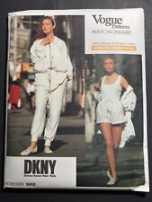 Vogue Vintage Uncut Pattern 2453 DKNY Size 8-10-12, Donna Karan picture