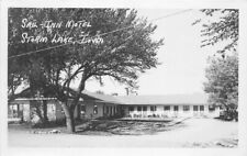 1940s Sail Inn Motel Storm Lake Iowa RPPC Photo Postcard 8915 picture