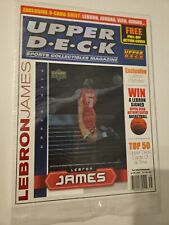 HOT~2003 UPPER DECK Sports Collectible Magazine LeBRON JAMES-factory SEALED picture