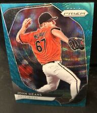 John Means(Baltimore Orioles)2020 Panini Prizm Teal Wave Baseball Card picture