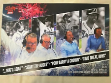 Chipper Jones/Tom Glavine/John Smoltz Buy Larry a Crown Atlanta Braves Poster picture