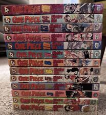 One Piece Gold Foil Manga Lot Volumes 1-15 (Missing Vol 7 and 12) picture