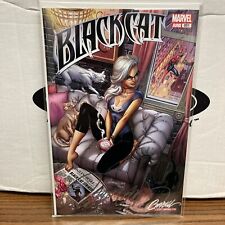 Black Cat #1 J Scott Campbell Cover B Variant SIGNED Sealed NM picture