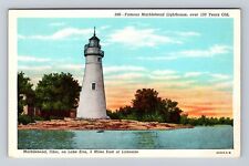 Marblehead OH-Ohio, Marblehead Light House, Lake Erie, Vintage Souvenir Postcard picture