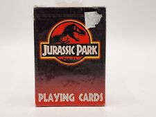 Vintage Sealed Official Jurassic Park 1993 Playing Deck of Cards New Old Stock picture