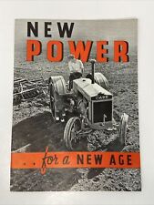 1935 J.I. John Case New Power for a New Age Brochure Catalog Advertising Vintage picture