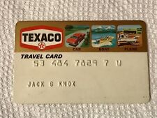 Vintage Texaco Travel Card Oil Gas Car Boats Plane Illustrated Vehicles Aircraft picture