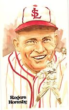 Rogers Hornsby 1980 Perez-Steele Baseball Hall of Fame Limited Edition Postcard picture