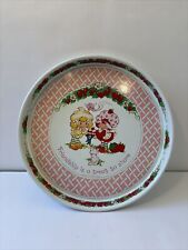 Vintage 1982 Friendship Is A Treat To Share Strawberry Shortcake Metal Tray picture