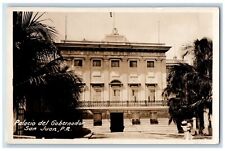 c1920's San Juan Governor's Palace Puerto Rico RPPC Photo Unposted Postcard picture