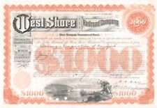 West Shore Railroad Co. - Carnegie Corp of NY - Bond - Autographed Stocks & Bond picture